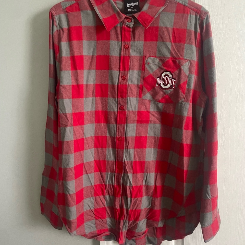 Ohio state flannel
